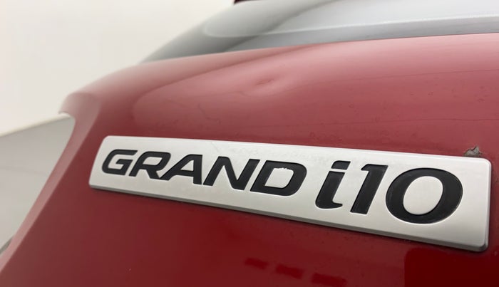 2019 Hyundai Grand i10 SPORTZ 1.2 KAPPA VTVT, Petrol, Manual, 74,426 km, Dicky (Boot door) - Slightly dented