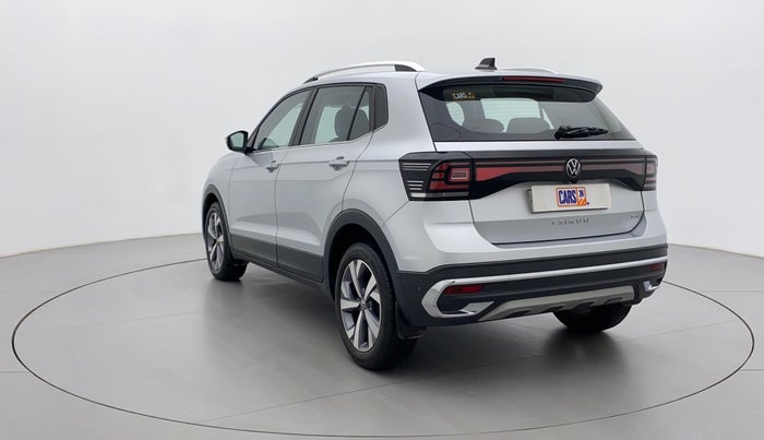 2022 Volkswagen TAIGUN TOPLINE 1.0 TSI AT, Petrol, Automatic, 5,909 km, Left Back Diagonal