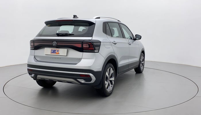 2022 Volkswagen TAIGUN TOPLINE 1.0 TSI AT, Petrol, Automatic, 5,909 km, Right Back Diagonal