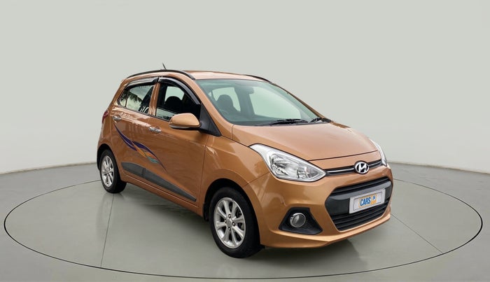 2014 Hyundai Grand i10 ASTA AT 1.2 KAPPA VTVT, Petrol, Automatic, 40,544 km, Right Front Diagonal