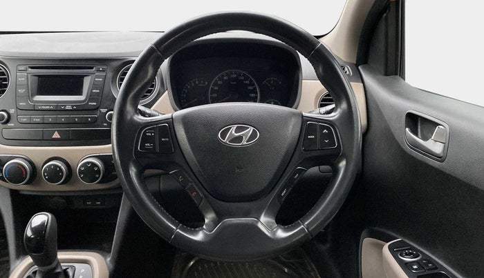 2014 Hyundai Grand i10 ASTA AT 1.2 KAPPA VTVT, Petrol, Automatic, 40,544 km, Steering Wheel Close Up