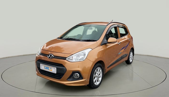 2014 Hyundai Grand i10 ASTA AT 1.2 KAPPA VTVT, Petrol, Automatic, 40,544 km, Left Front Diagonal