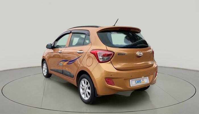 2014 Hyundai Grand i10 ASTA AT 1.2 KAPPA VTVT, Petrol, Automatic, 40,544 km, Left Back Diagonal