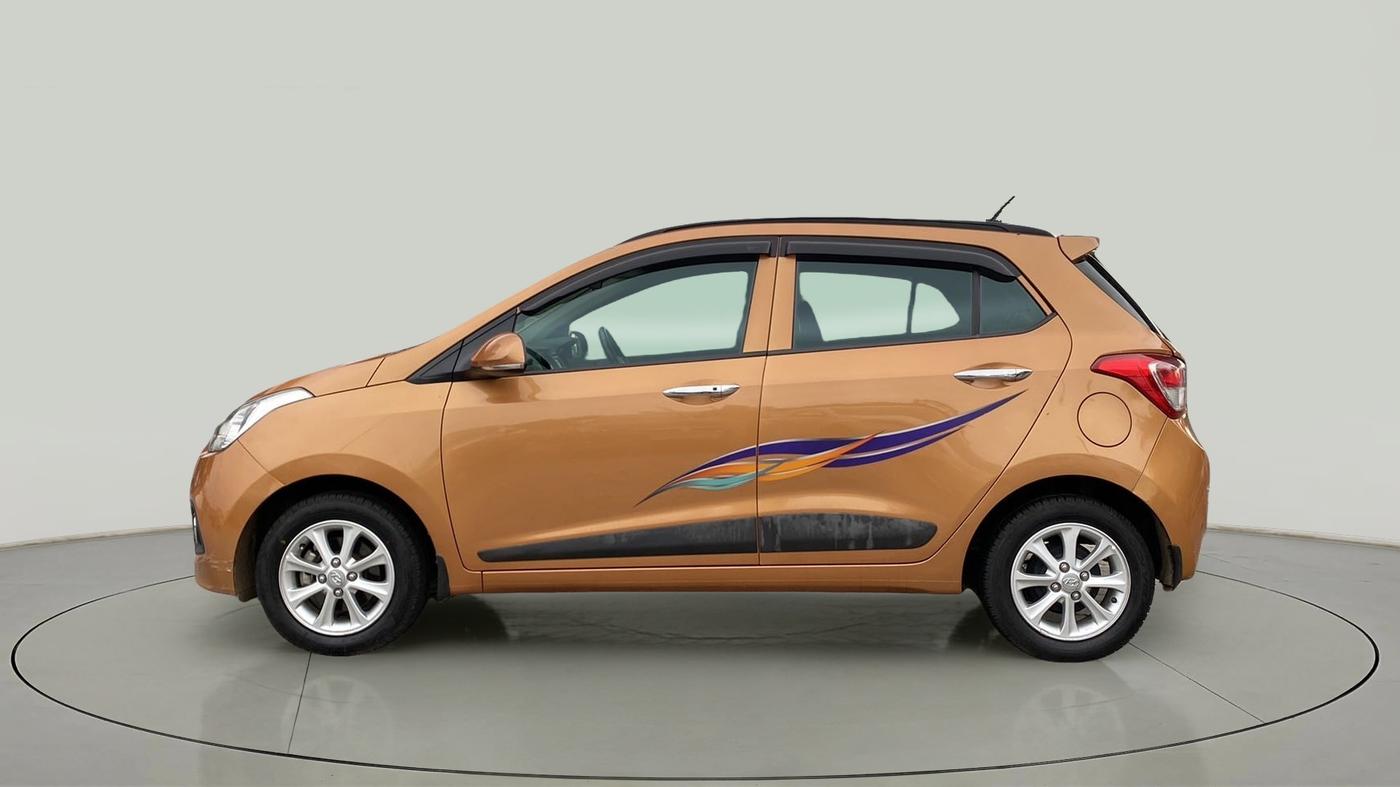 2014 Hyundai Grand i10 ASTA AT 1.2 KAPPA VTVT, Petrol, Automatic, 40,544 km, Left Side