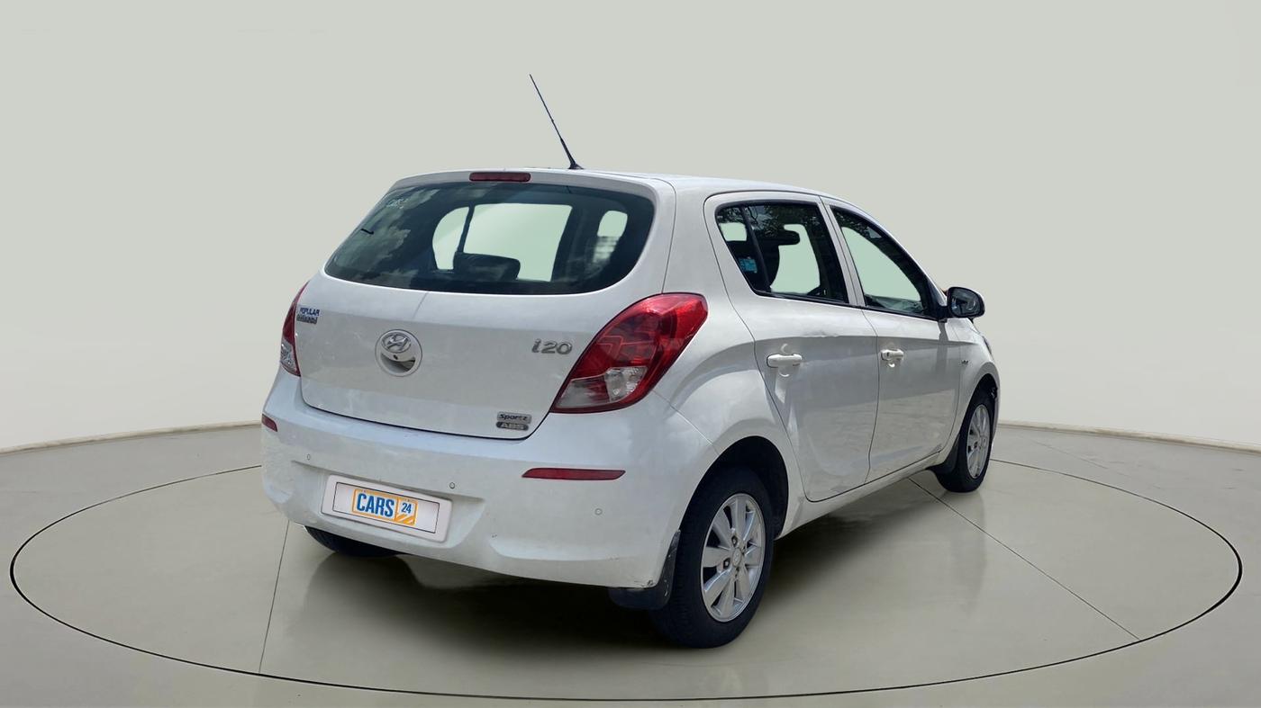 2012 Hyundai i20 SPORTZ 1.2, Petrol, Manual, 35,174 km, Right Back Diagonal