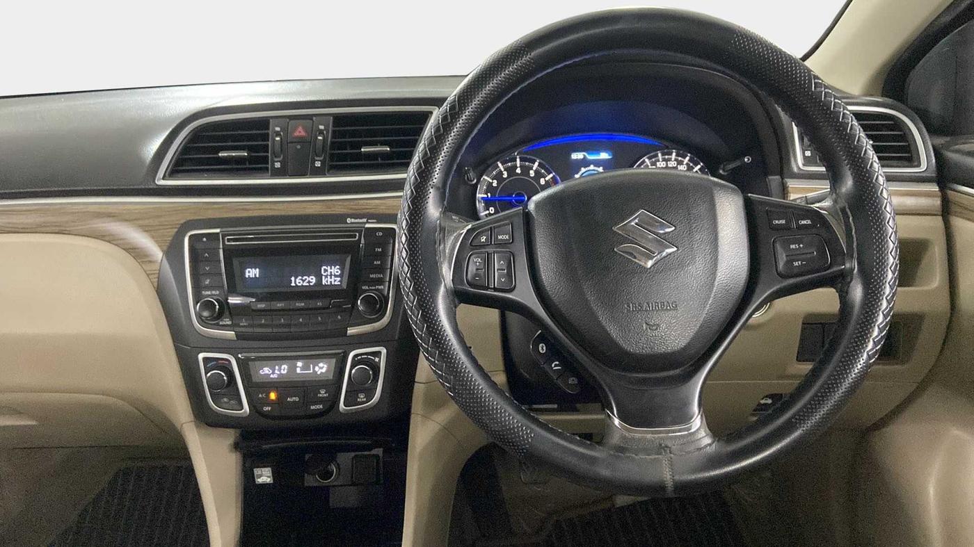 2019 Maruti Ciaz ZETA 1.5 SHVS MT PETROL, Petrol, Manual, 49,347 km, Steering Wheel Close Up