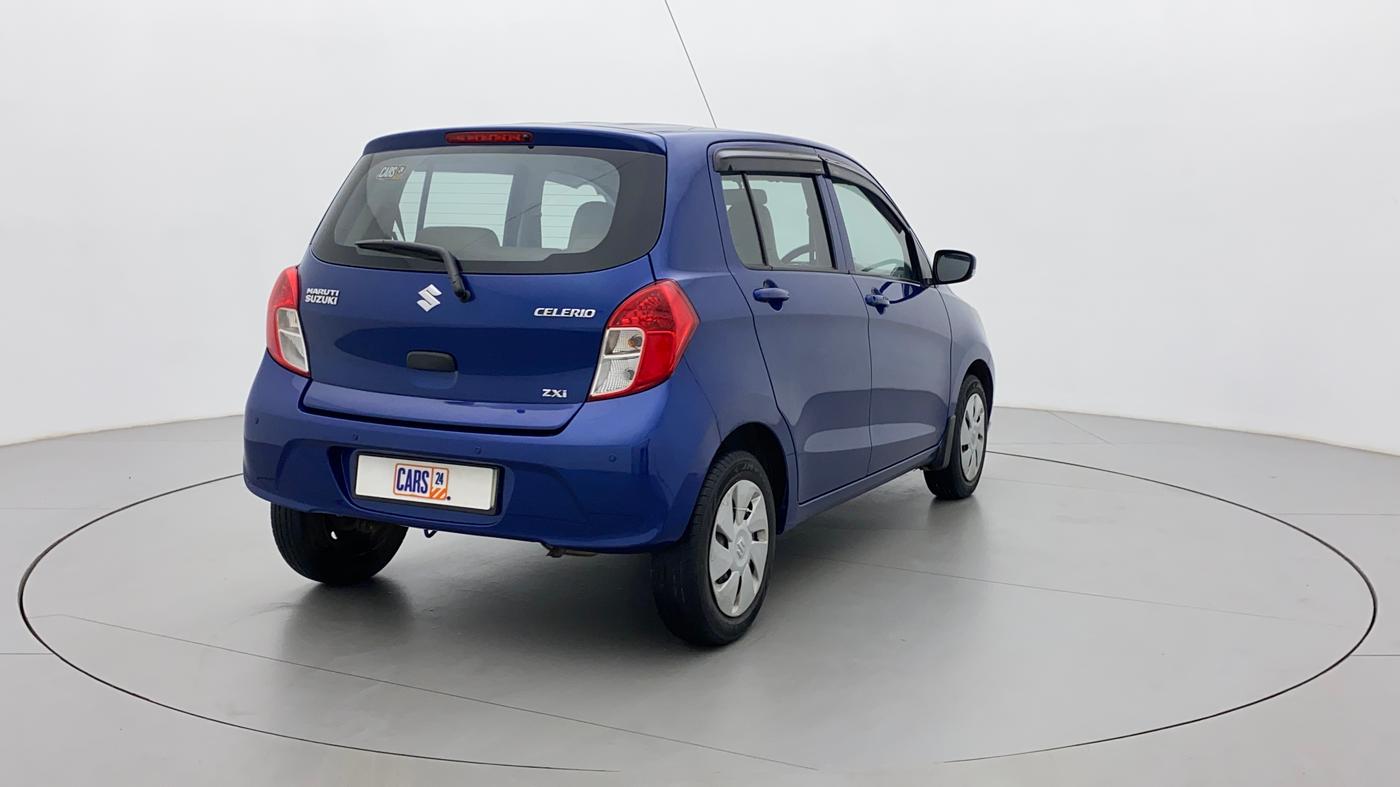 2017 Maruti Celerio ZXI, Petrol, Manual, 58,492 km, Right Back Diagonal