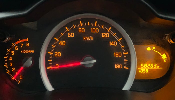 2017 Maruti Celerio ZXI, Petrol, Manual, 58,492 km, Odometer Image