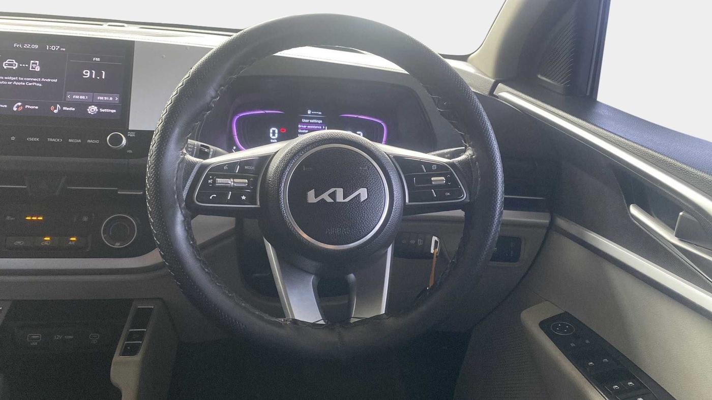 2022 KIA CARENS PRESTIGE 1.5 PETROL 7 STR, Petrol, Manual, 12,036 km, Steering Wheel Close Up