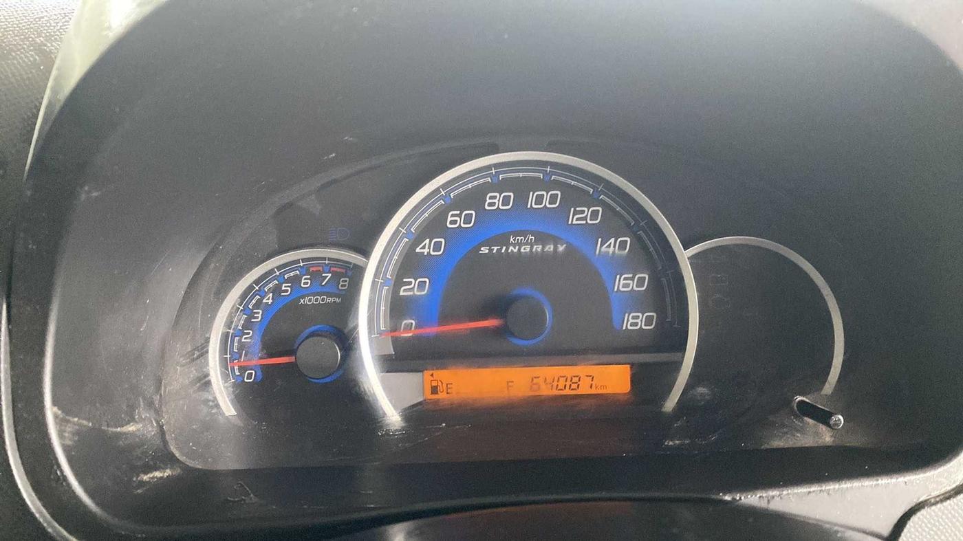 2014 Maruti Wagon R Stingray VXI, Petrol, Manual, 64,100 km, Odometer Image