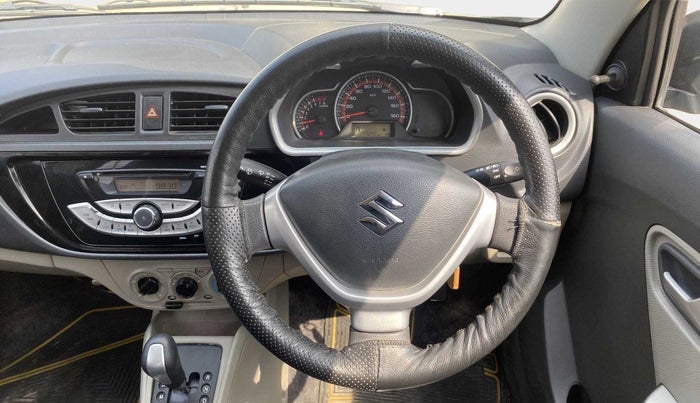 2017 Maruti Alto K10 VXI (O) AMT, Petrol, Automatic, 43,202 km, Steering Wheel Close Up