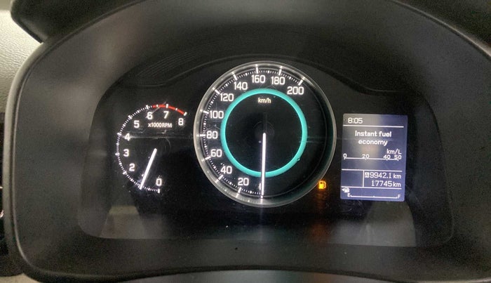 2022 Maruti IGNIS ZETA 1.2, Petrol, Manual, 17,745 km, Odometer Image