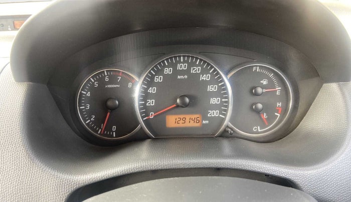2010 Maruti Swift VXI, Petrol, Manual, 1,29,179 km, Odometer Image