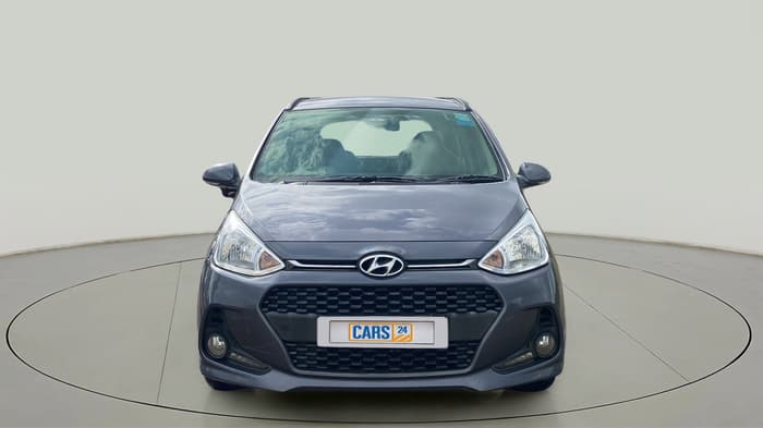 2019 Hyundai Grand i10 SPORTZ AT 1.2 KAPPA VTVT, Petrol, Automatic, 24,579 km, Front