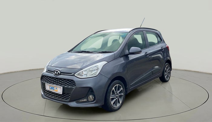 2019 Hyundai Grand i10 SPORTZ AT 1.2 KAPPA VTVT, Petrol, Automatic, 24,579 km, Left Front Diagonal