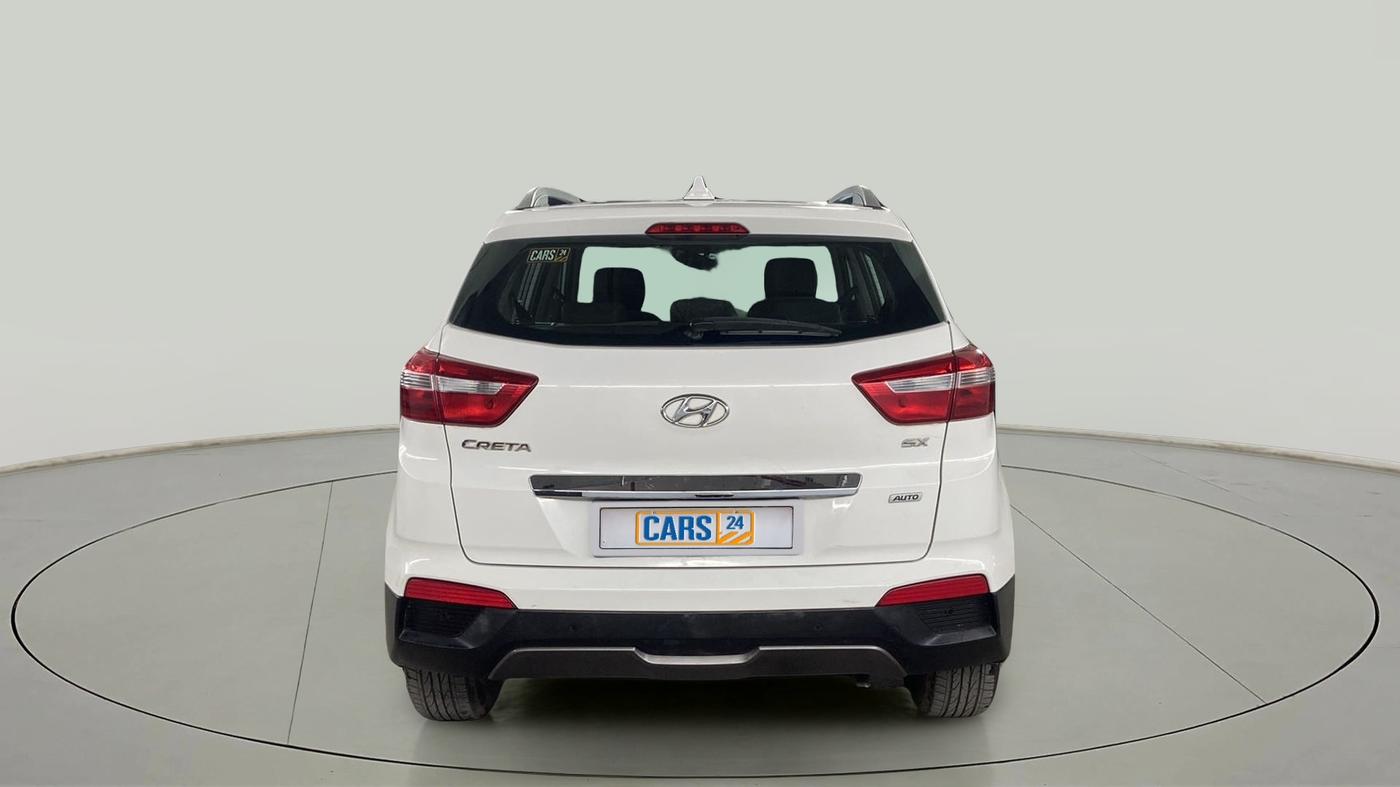 2017 Hyundai Creta SX PLUS AT 1.6 PETROL, Petrol, Automatic, 16,820 km, Back/Rear