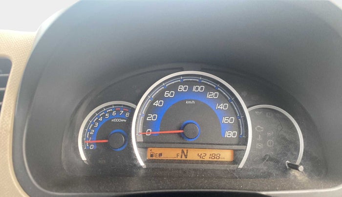 2017 Maruti Wagon R 1.0 VXI AMT, Petrol, Automatic, 42,179 km, Odometer Image