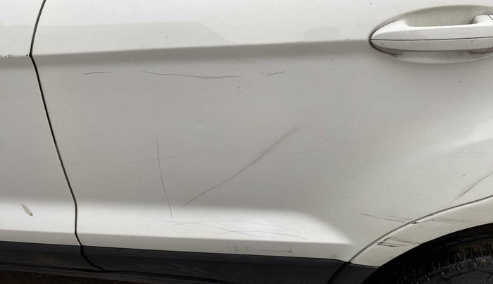 2015 Ford Ecosport TITANIUM 1.0L ECOBOOST (OPT), Petrol, Manual, 56,114 km, Rear left door - Minor scratches