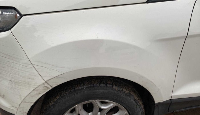 2015 Ford Ecosport TITANIUM 1.0L ECOBOOST (OPT), Petrol, Manual, 56,114 km, Left fender - Minor scratches