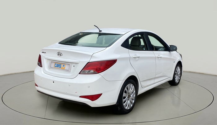 2016 Hyundai Verna 1.4 VTVT, Petrol, Manual, 78,638 km, Right Back Diagonal