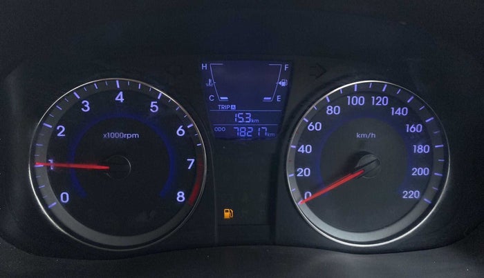 2016 Hyundai Verna 1.4 VTVT, Petrol, Manual, 78,638 km, Odometer Image