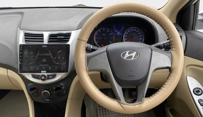 2016 Hyundai Verna 1.4 VTVT, Petrol, Manual, 78,638 km, Steering Wheel Close Up