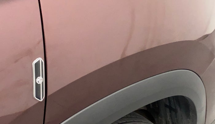 2020 MG HECTOR SHARP HYBRID 1.5 PETROL, Petrol, Manual, 73,886 km, Left quarter panel - Slightly dented