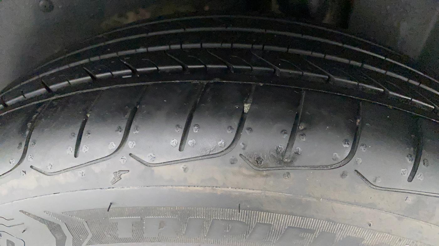 2020 MG HECTOR SHARP HYBRID 1.5 PETROL, Petrol, Manual, 73,886 km, Left Rear Tyre Tread