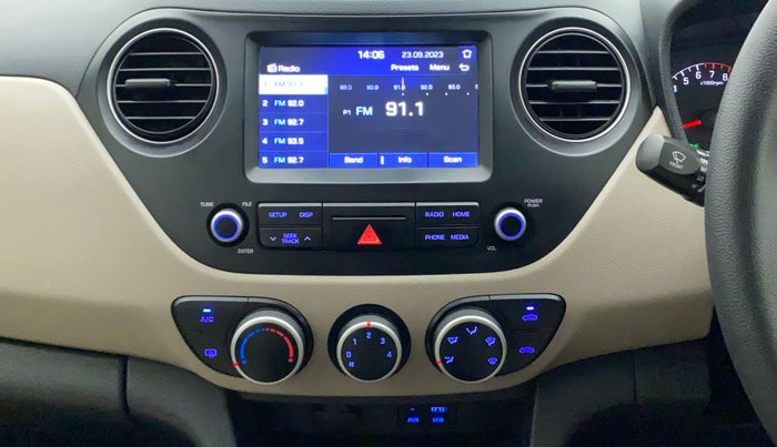 2017 Hyundai Grand i10 SPORTZ (O) 1.2 KAPPA VTVT, Petrol, Manual, 90,255 km, Air Conditioner