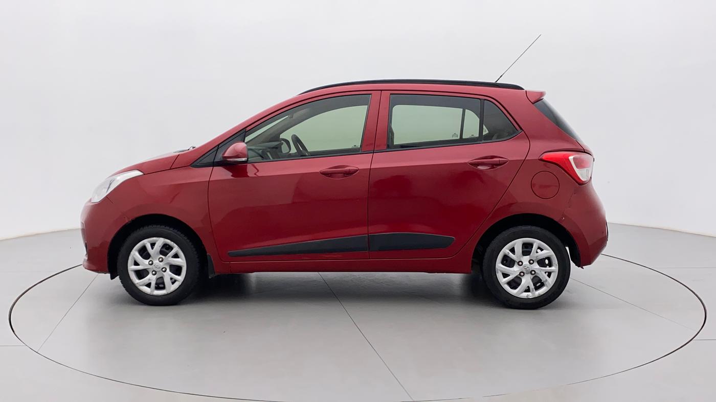 2017 Hyundai Grand i10 SPORTZ (O) 1.2 KAPPA VTVT, Petrol, Manual, 90,255 km, Left Side