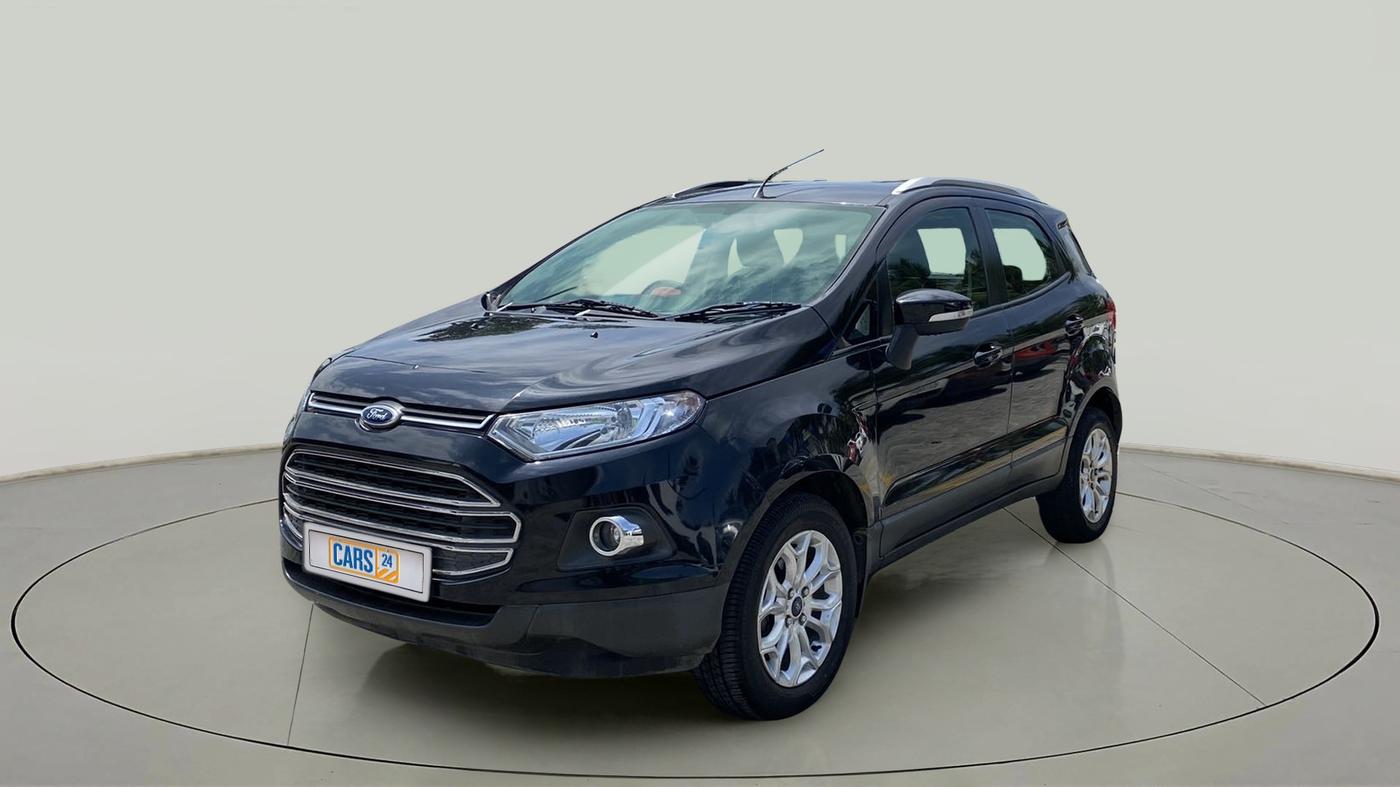 2015 Ford Ecosport TITANIUM 1.5L PETROL AT, Petrol, Automatic, 30,334 km, Left Front Diagonal