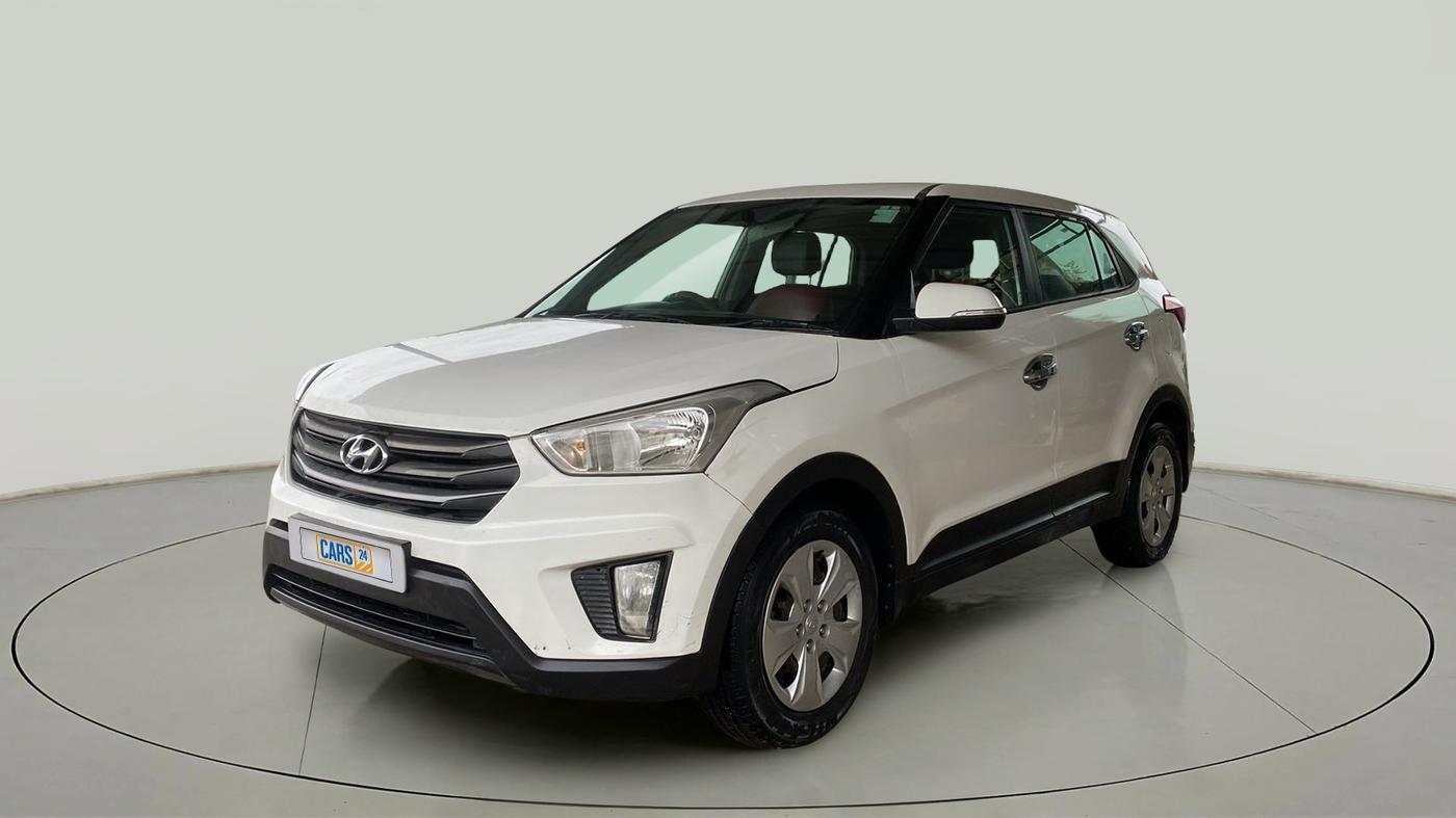 2017 Hyundai Creta E PLUS 1.4 DIESEL, Diesel, Manual, 97,318 km, Left Front Diagonal