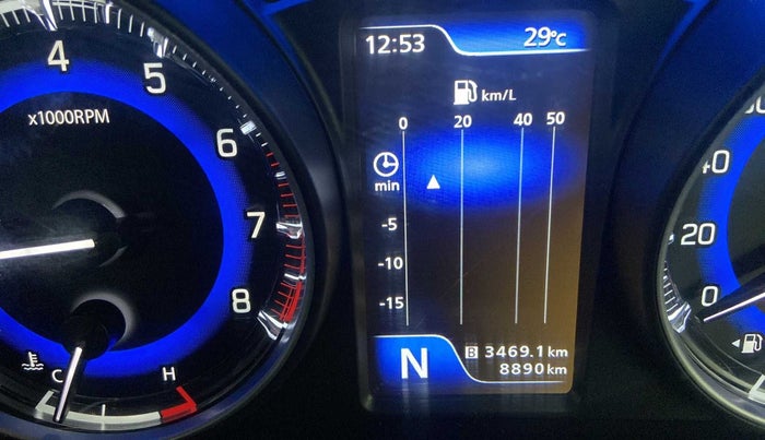 2019 Maruti Baleno ALPHA CVT PETROL 1.2, Petrol, Automatic, 8,889 km, Odometer Image
