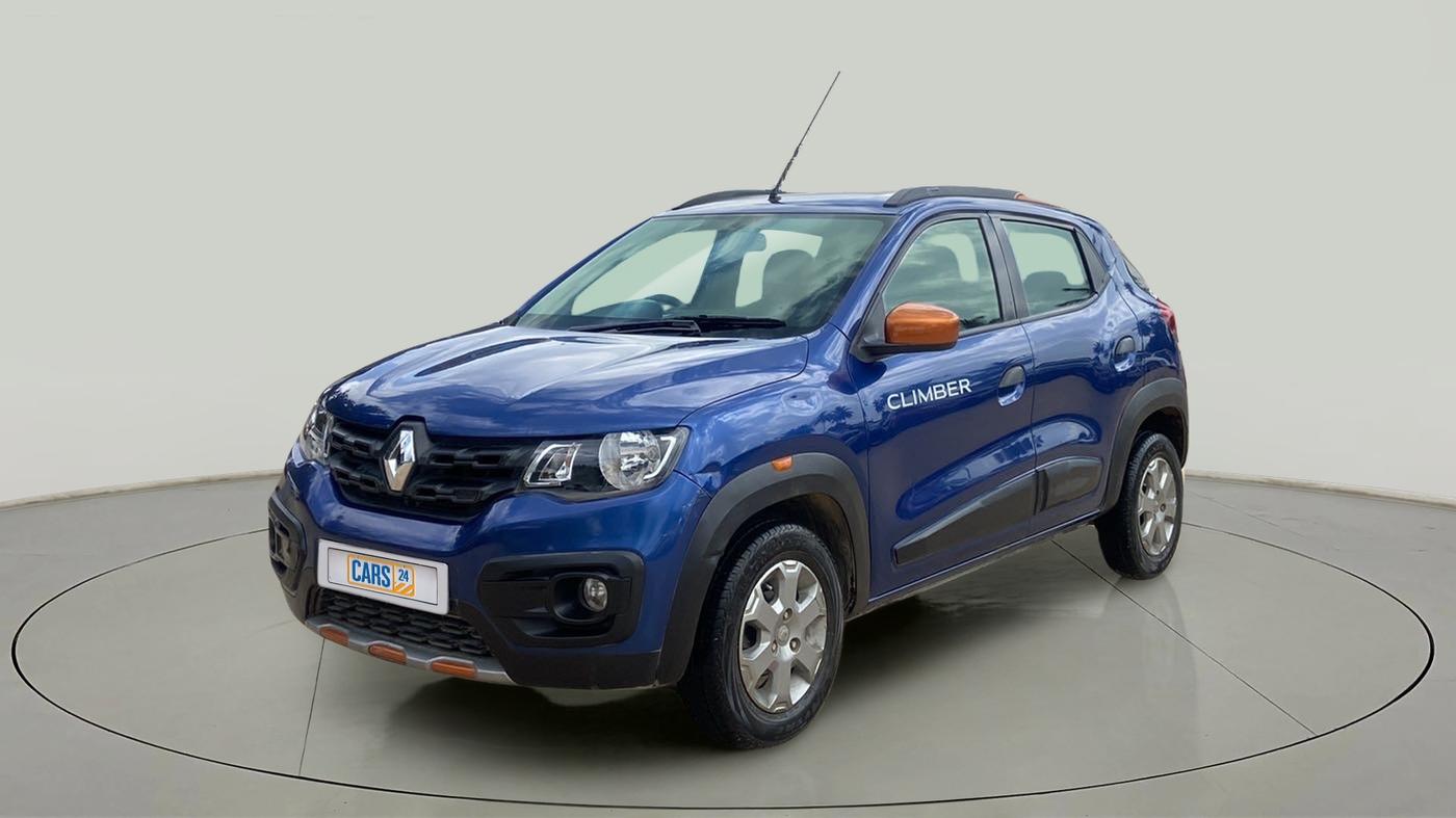2019 Renault Kwid CLIMBER 1.0 AMT, Petrol, Automatic, 19,792 km, Left Front Diagonal