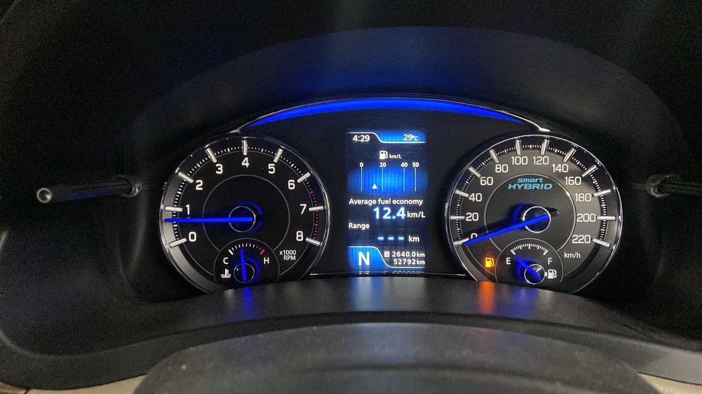 2019 Maruti Ciaz ALPHA  AT 1.5 SHVS PETROL, Petrol, Automatic, 52,791 km, Odometer Image