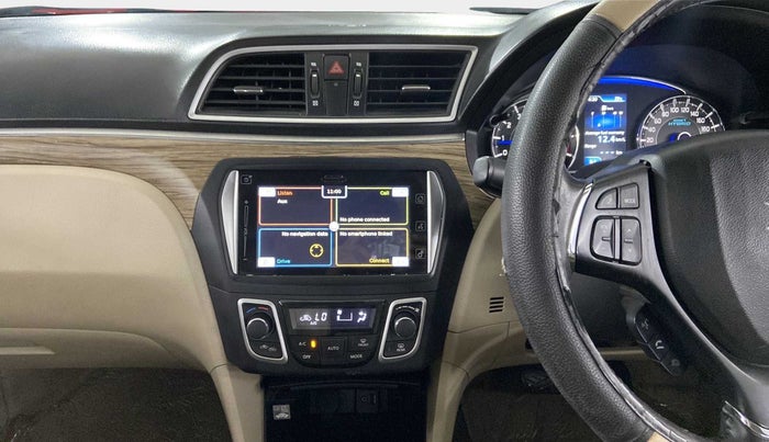 2019 Maruti Ciaz ALPHA  AT 1.5 SHVS PETROL, Petrol, Automatic, 52,791 km, Air Conditioner