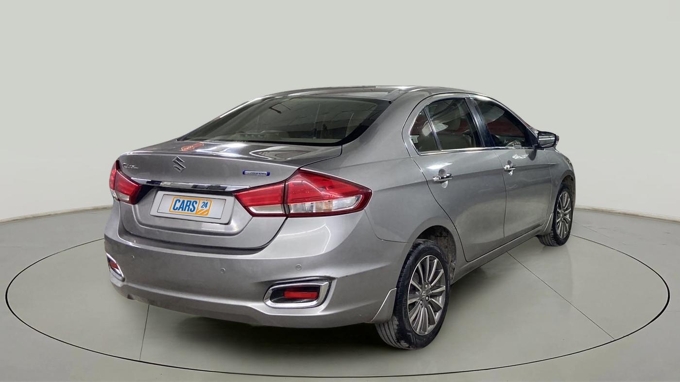 2019 Maruti Ciaz ALPHA  AT 1.5 SHVS PETROL, Petrol, Automatic, 52,791 km, Right Back Diagonal