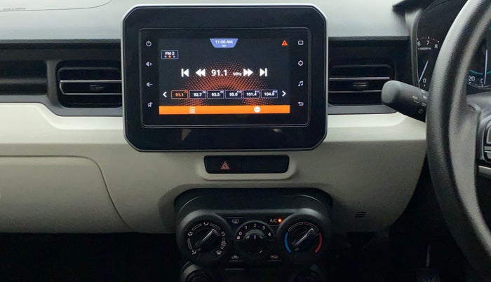 2022 Maruti IGNIS ZETA 1.2, Petrol, Manual, 12,148 km, Air Conditioner