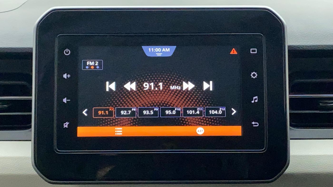 2022 Maruti IGNIS ZETA 1.2, Petrol, Manual, 12,148 km, Infotainment System