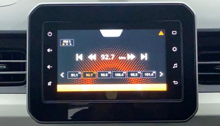 2022 Maruti IGNIS ZETA 1.2, Petrol, Manual, 8,579 km, Infotainment System