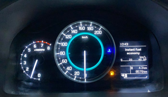 2022 Maruti IGNIS ZETA 1.2, Petrol, Manual, 8,579 km, Odometer Image