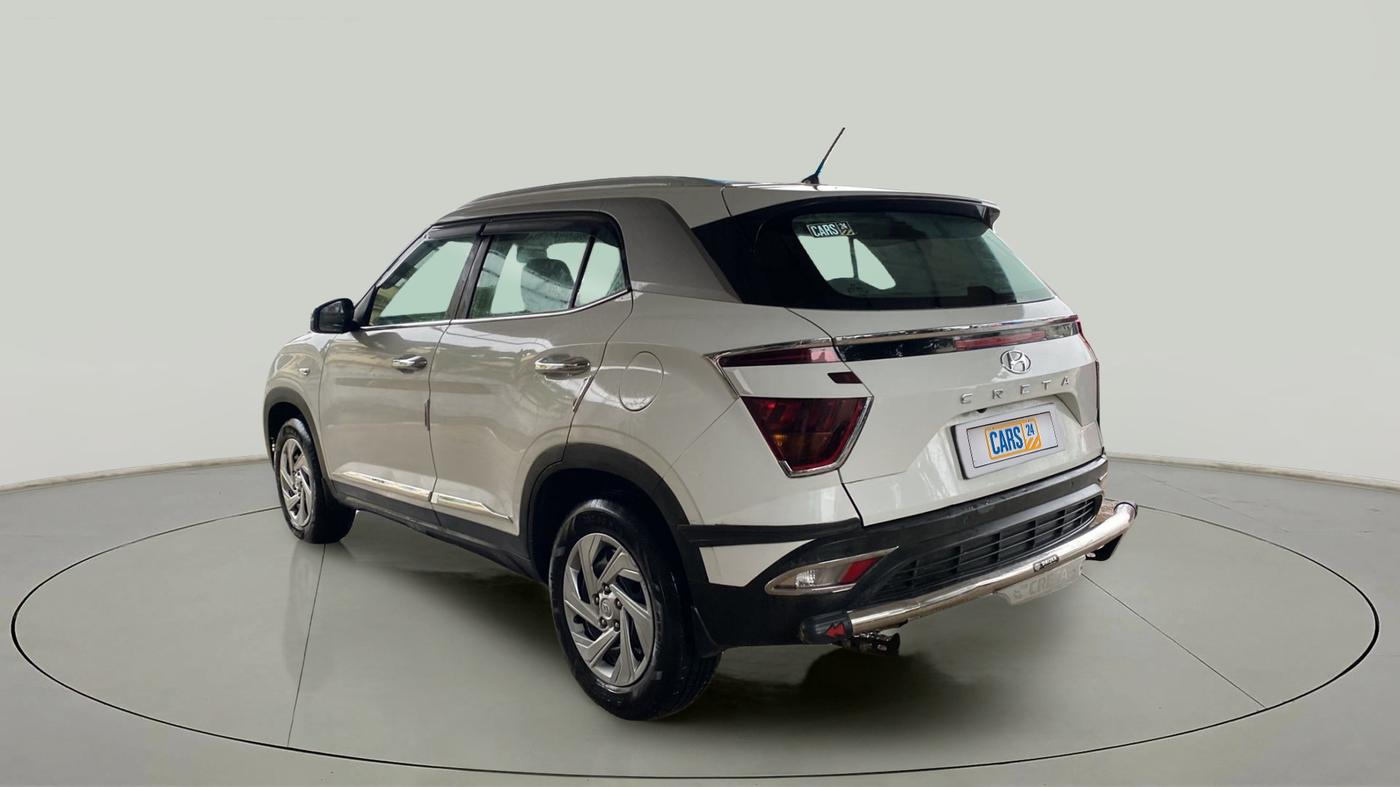 2022 Hyundai Creta E 1.5 DIESEL, Diesel, Manual, 12,402 km, Left Back Diagonal