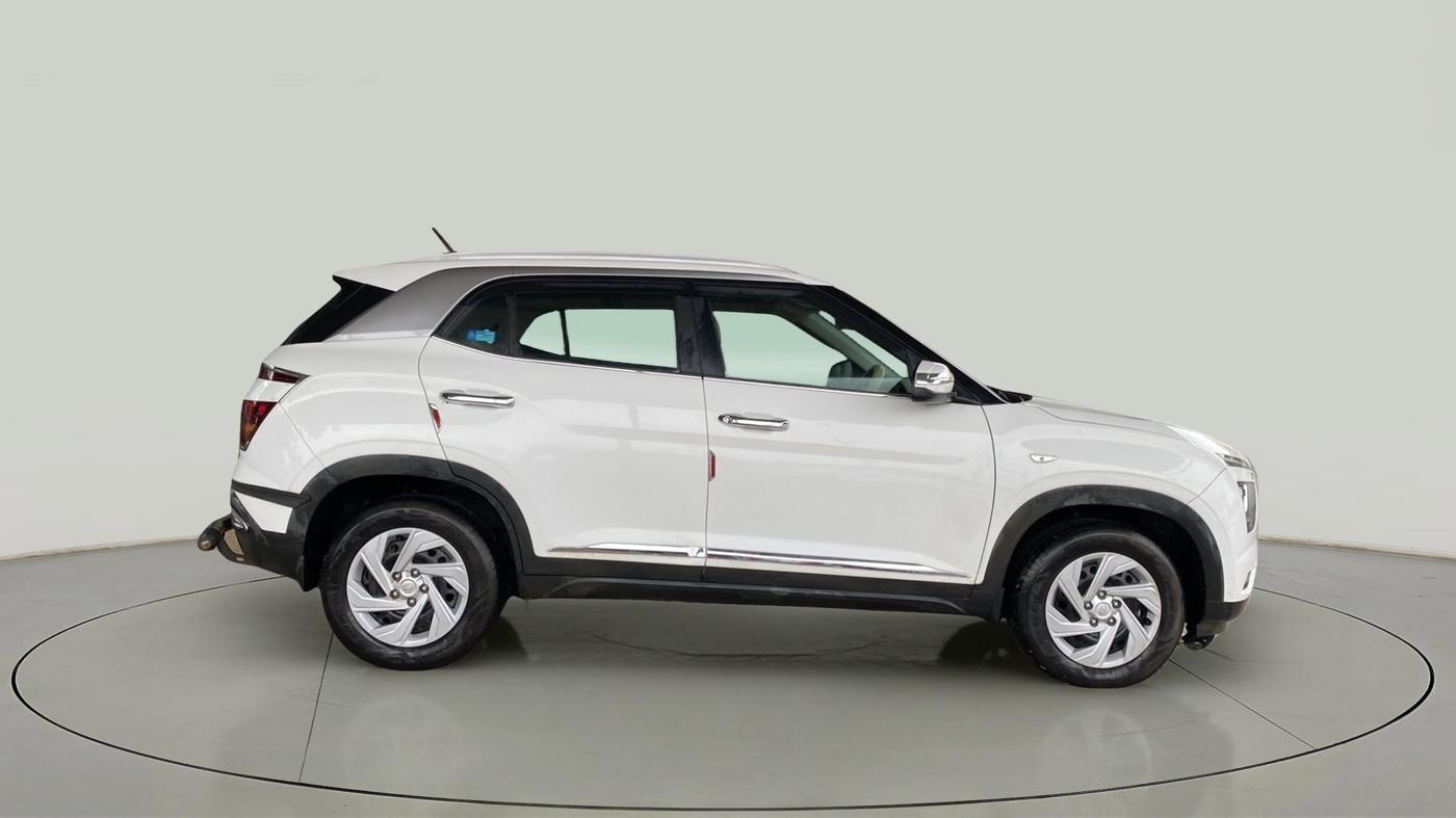 2022 Hyundai Creta E 1.5 DIESEL, Diesel, Manual, 12,402 km, Right Side View