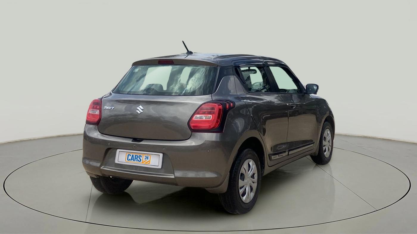 2021 Maruti Swift VXI, Petrol, Manual, 5,707 km, Right Back Diagonal
