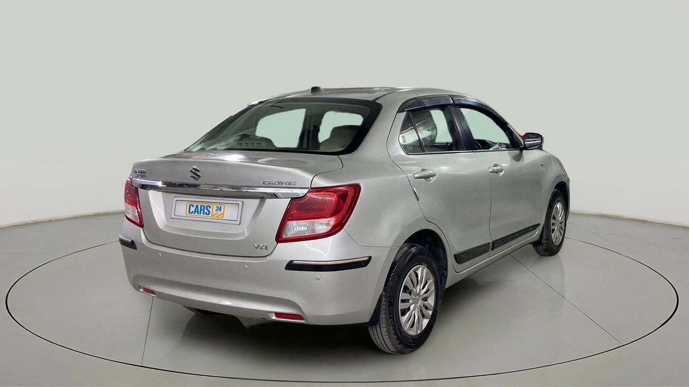 2018 Maruti Dzire VXI AMT, Petrol, Automatic, 22,235 km, Right Back Diagonal