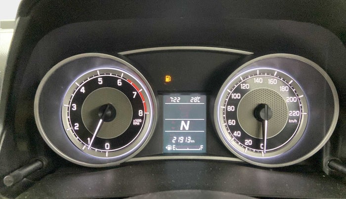 2018 Maruti Dzire VXI AMT, Petrol, Automatic, 22,235 km, Odometer Image