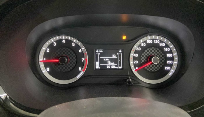 2022 Hyundai GRAND I10 NIOS SPORTZ 1.2 KAPPA VTVT CNG, CNG, Manual, 26,169 km, Odometer Image