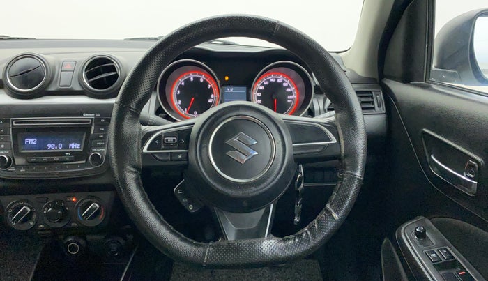 2018 Maruti Swift VXI, Petrol, Manual, 35,200 km, Steering Wheel Close Up