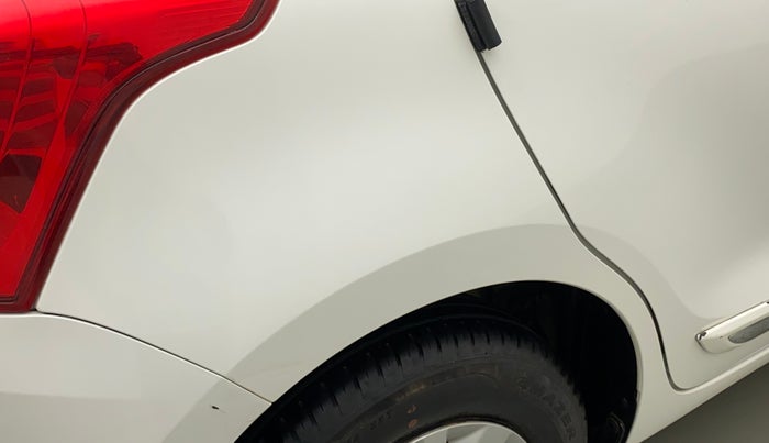 2018 Maruti Swift VXI, Petrol, Manual, 35,200 km, Right quarter panel - Minor scratches