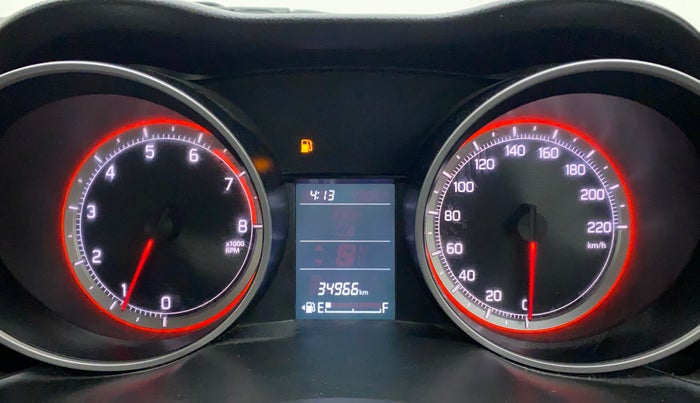 2018 Maruti Swift VXI, Petrol, Manual, 35,200 km, Odometer Image
